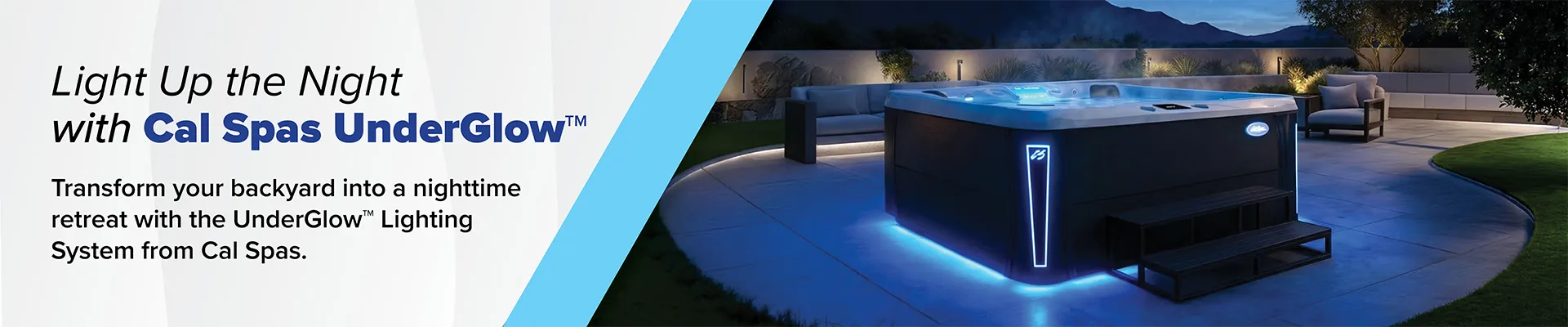 Calspas hot tub being used in a family setting - Orlando